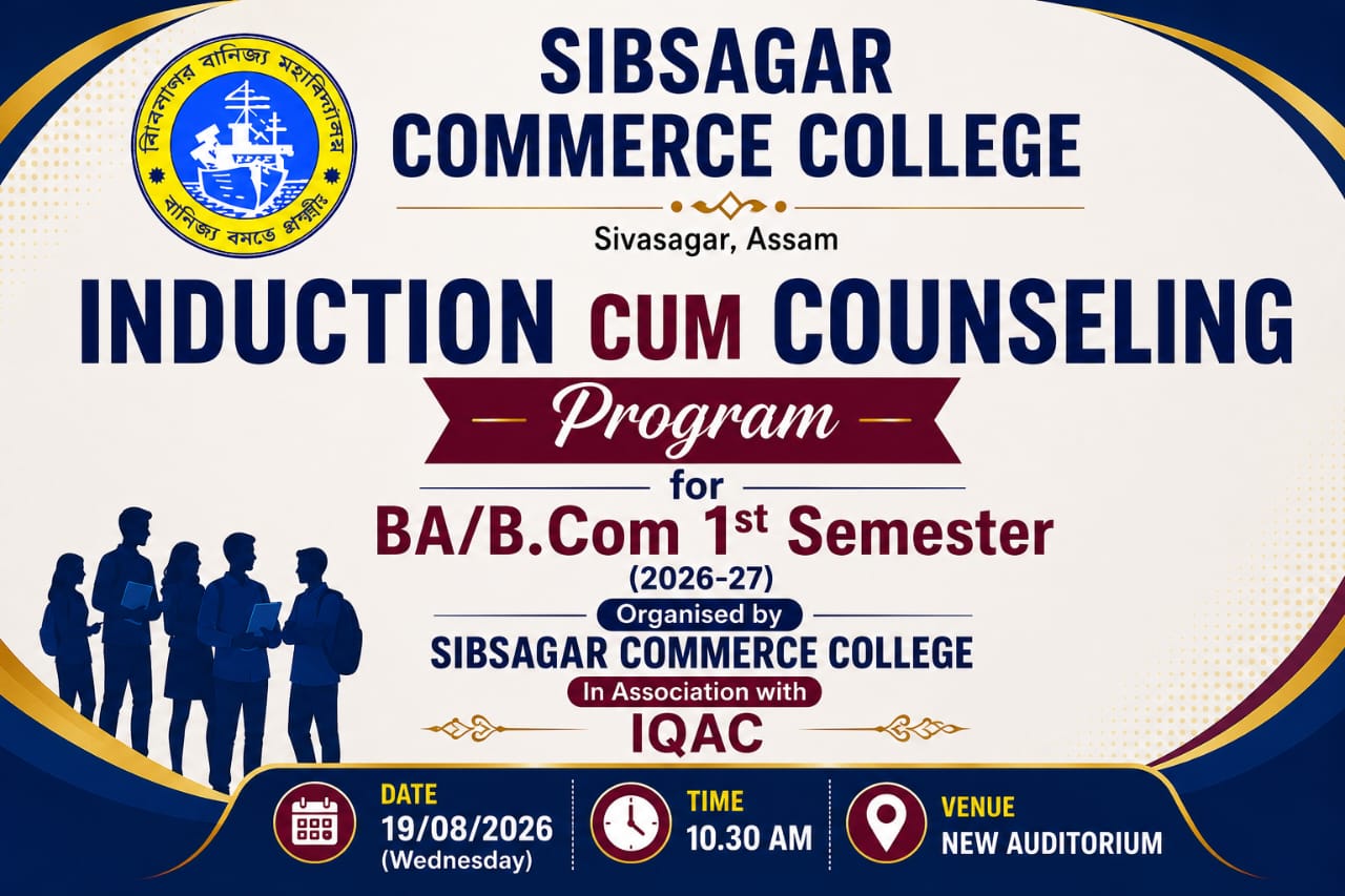 INDUCTION CUM COUNSELLING PROGRAMME (2026-27)